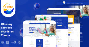 Brote – WordPress-Layout für Reinigungsdienste