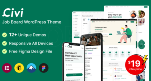 Civi – Job Board WordPress Template