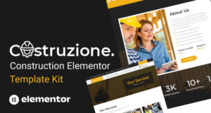 Costruzione – Construction Elementor Template Kit