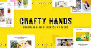 Crafty Hands – Arts & Workshop WordPress-Thema