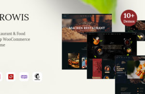 Crowis – Restaurant- und Fast-Food-WooCommerce-WordPress-Thema
