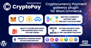 CryptoPay WooCommerce – Zahlungs-Gateway-Plugin für Kryptowährungen