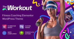 Das Workout – Trainer Fitness WordPress-Template