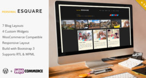 Esquare – Responsives WordPress-Blog-Template