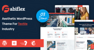 Fabiflex – WordPress-Template für die Textilindustrie