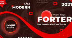 Forter – Magazin und Blog WordPress Layout