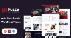 Fuzze – WordPress-Template für die Autoglasreparatur
