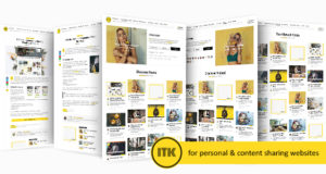 Itaka – WordPress-Thema für die gemeinsame Nutzung von Inhalten