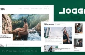 Logen – Magazin und Blog WordPress Vorlage