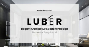 Luber – Elegant Architecture & Interior Elementor Template Kit