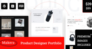 Makerz – Portfolio- und Produkt-Startup-WordPress-Thema
