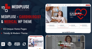 Medipluse – WordPress-Layout für Kardiologen und Mediziner