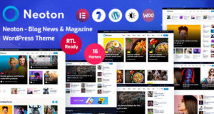 Neoton – WordPress-Thema für Nachrichtenmagazine