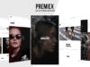 Premiex - WordPress-Vorlage für ein Seitenportfolio