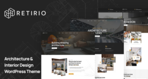 Retirio – WordPress-Template für Architektur und Innenarchitektur