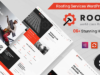Roonix - WordPress-Layout für Dachdeckerdienste