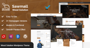 Sawmall – Schreiner- und Handwerker-WordPress-Thema
