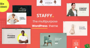 Staffy – Das reaktionsschnelle Mehrzweck-WordPress-E-Commerce-Thema