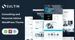 Sultin – Consulting-WordPress-Template