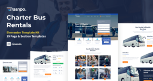 Transpo – Charterbusvermieter WordPress Elementor Template Kit