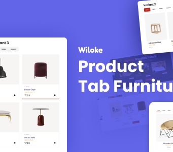 Wiloke Product Tab Furniture Addon für Elementor