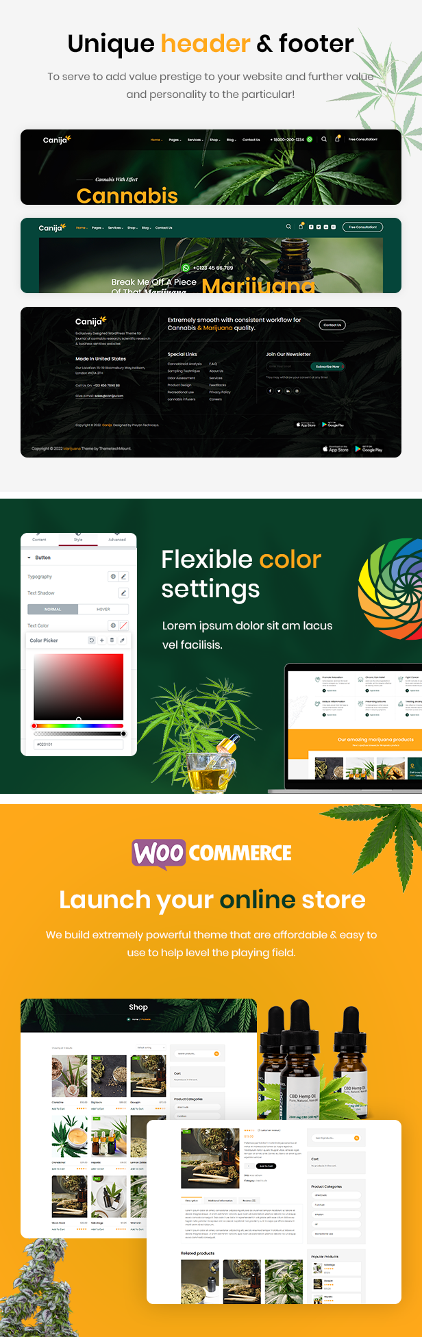WordPress-Thema für Marihuana- und Cannabis-Apotheken