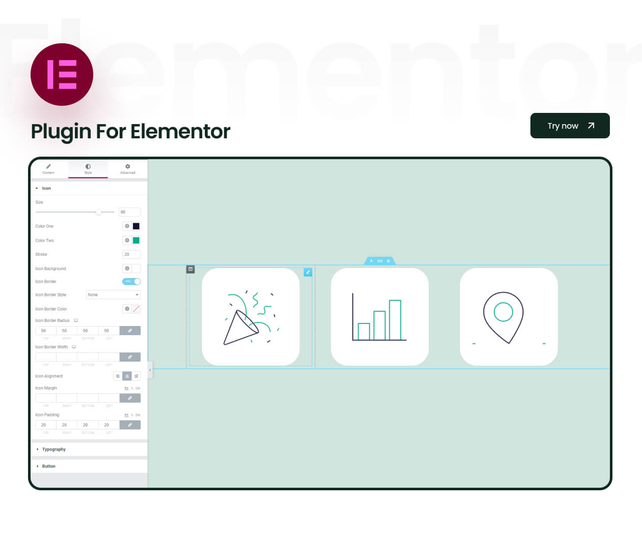 Lordicon-Plugin für Elementor