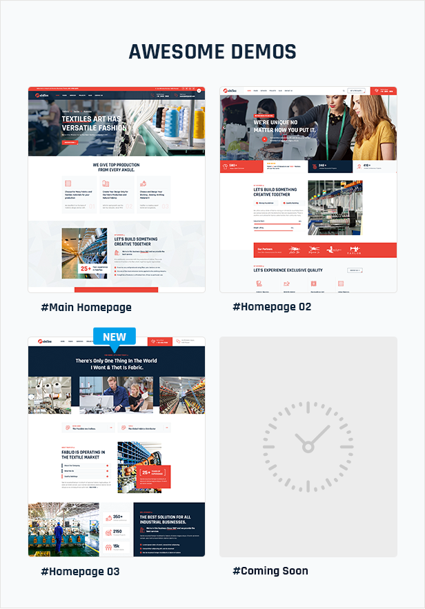 WordPress-Theme für die Textil- und Bekleidungsindustrie