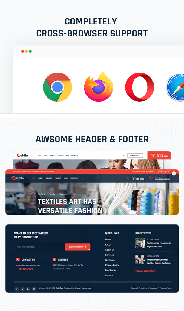 WordPress-Theme für die Textil- und Bekleidungsindustrie