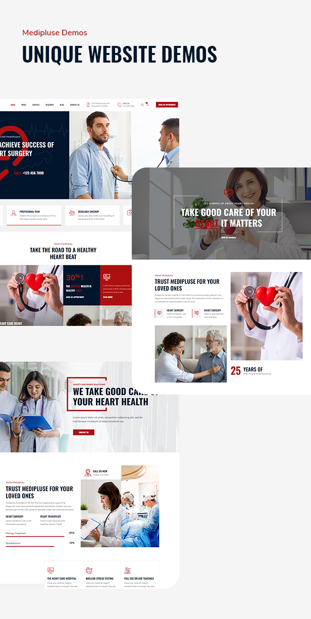 Kardiologe und medizinisches WordPress-Theme