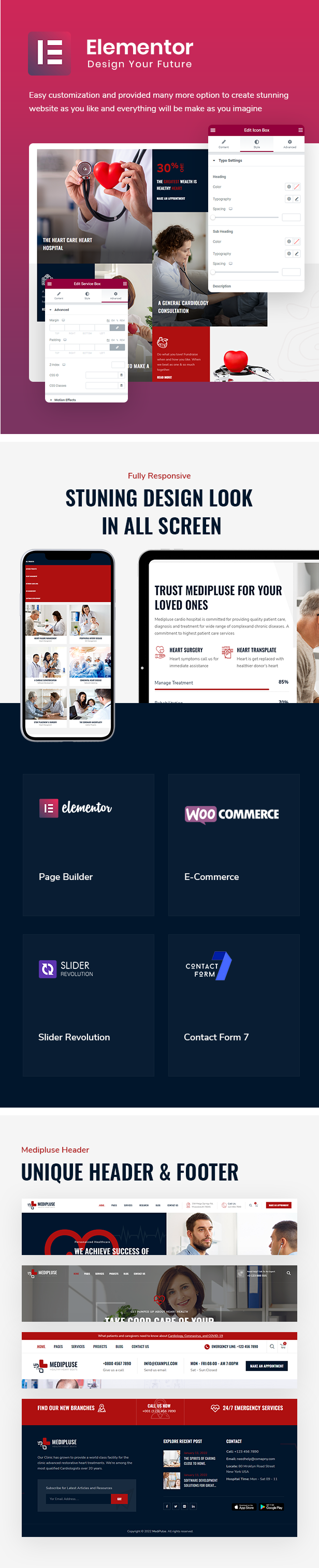 Kardiologe und medizinisches WordPress-Theme