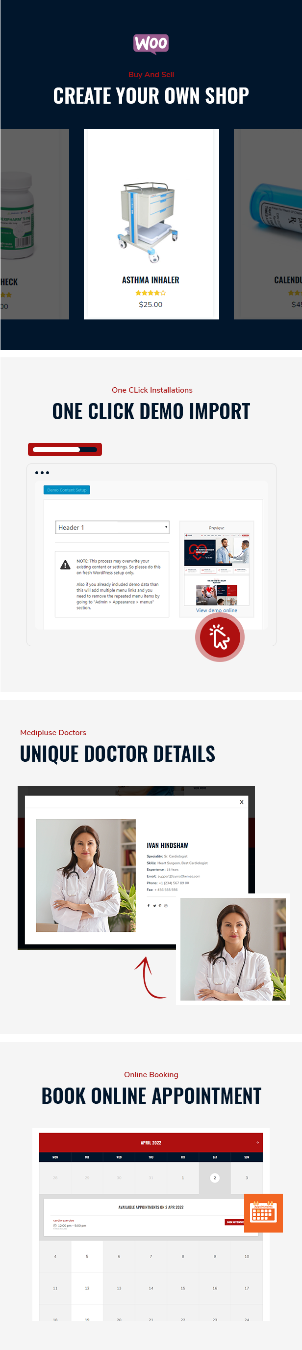 Kardiologe und medizinisches WordPress-Theme