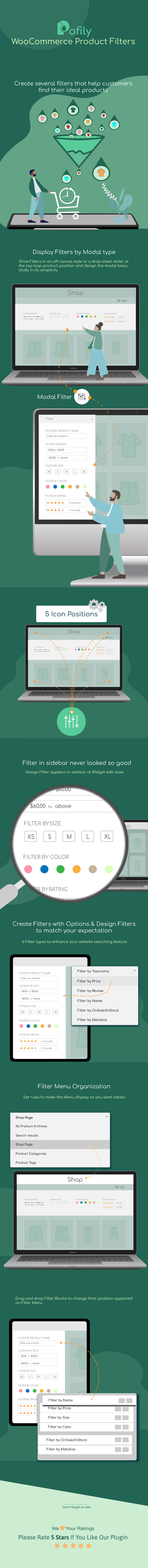 Pofily – Woocommerce-Produktfilter