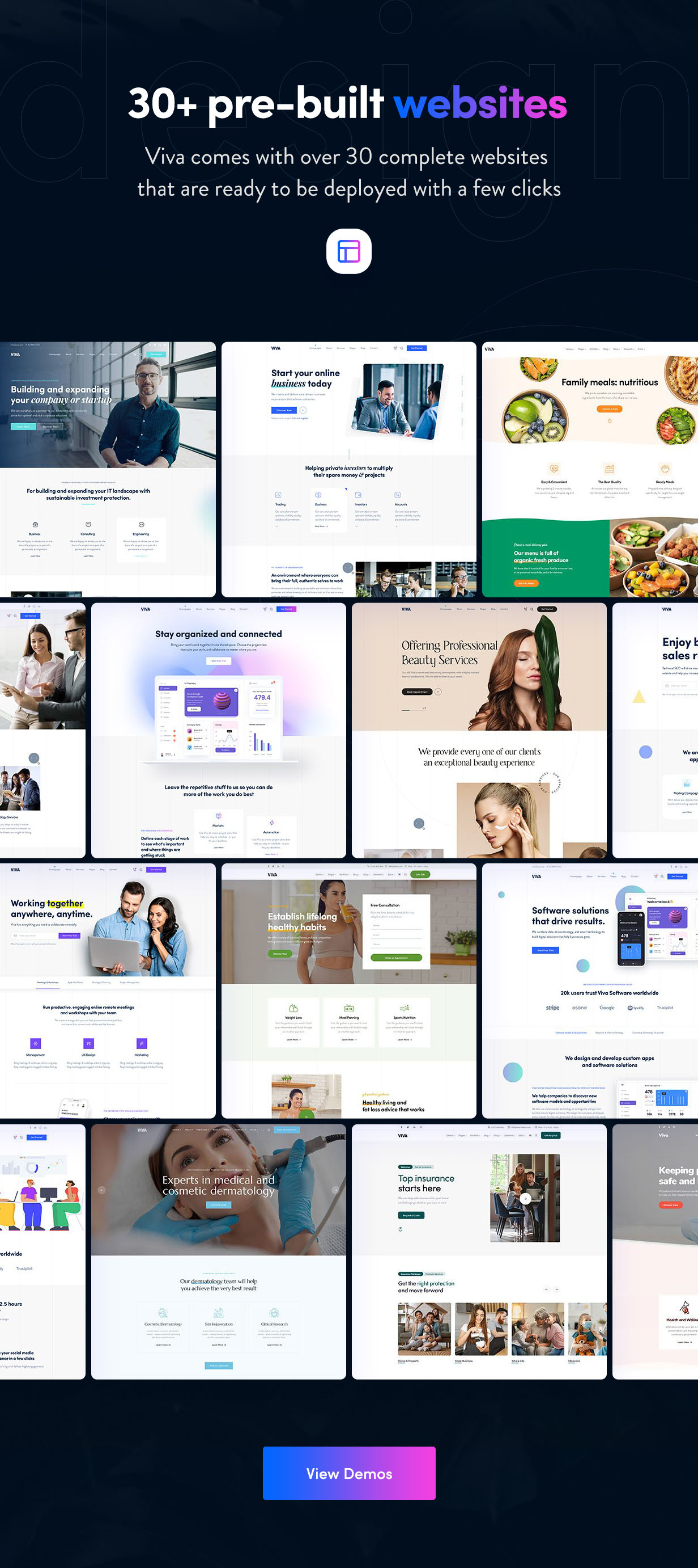 Viva - Mehrzweck-WordPress-Theme - 7