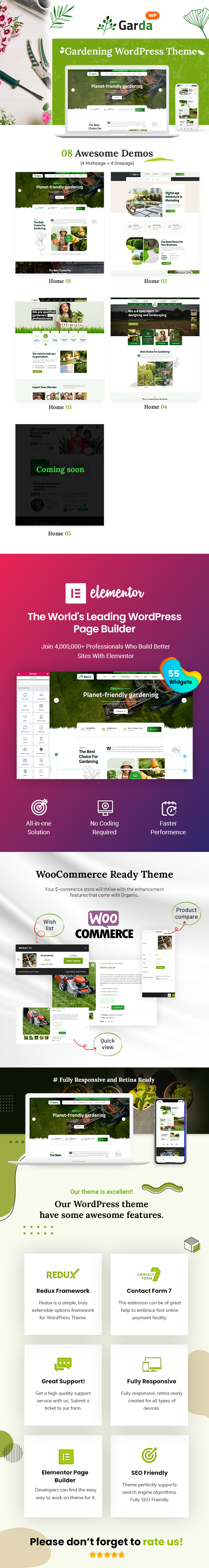 Garda – WordPress-Theme für Garten- und Landschaftsbau – 1