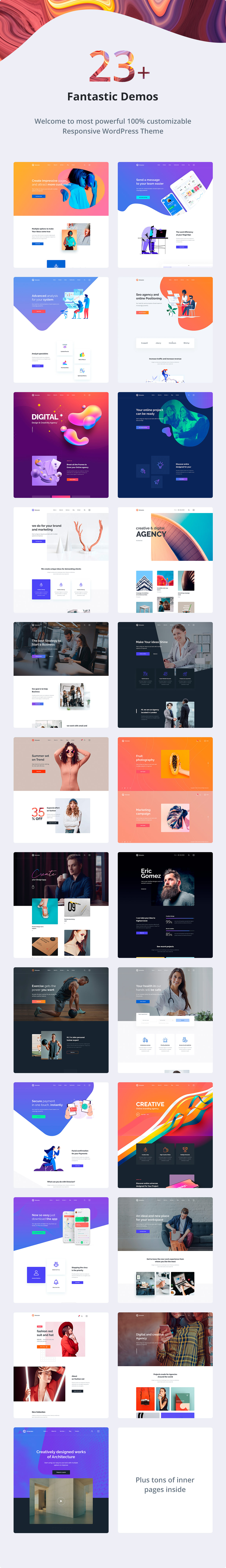 Oktavian |  Kreatives Mehrzweck-WordPress-Thema - 2