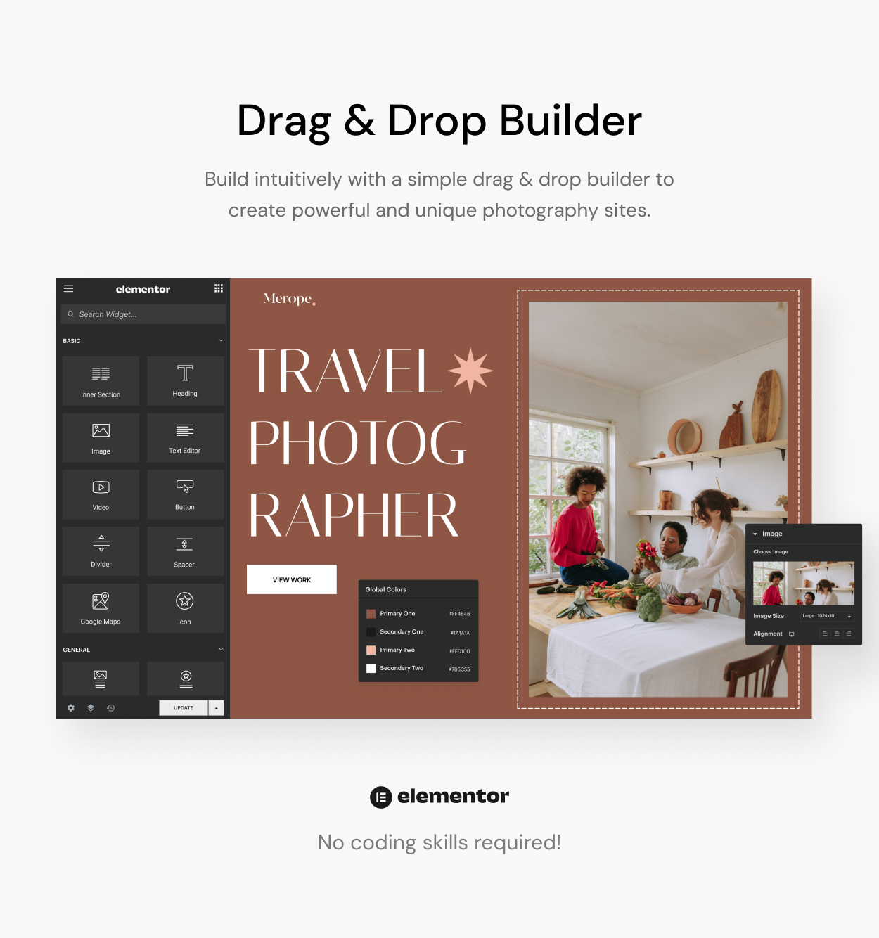 Merope - Photography WordPress Theme