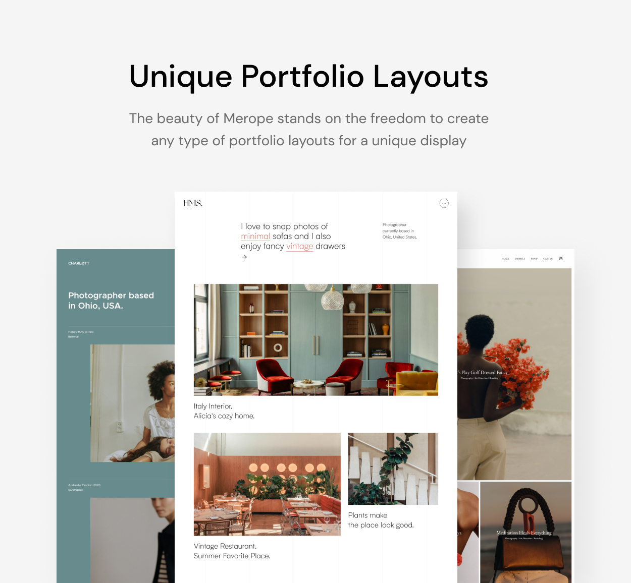 Merope - Photography WordPress Theme