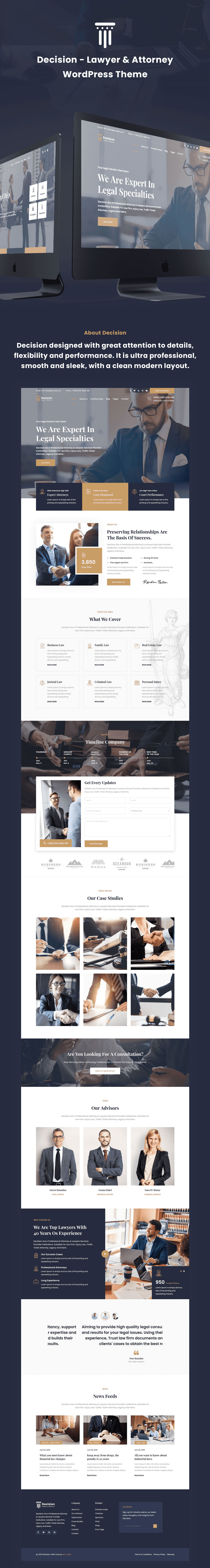 Entscheidung - Law & Lawyer WordPress Theme - 1