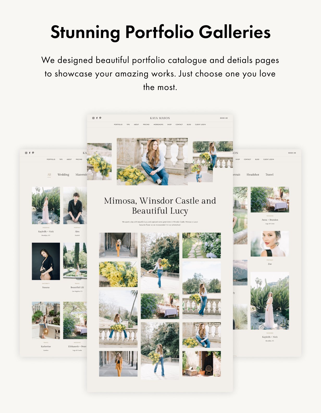 Palette WordPress Theme Präsentationsbild
