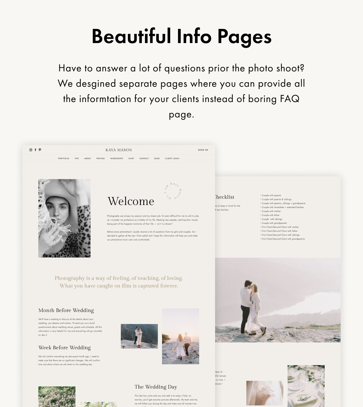 Palette WordPress Theme Präsentationsbild