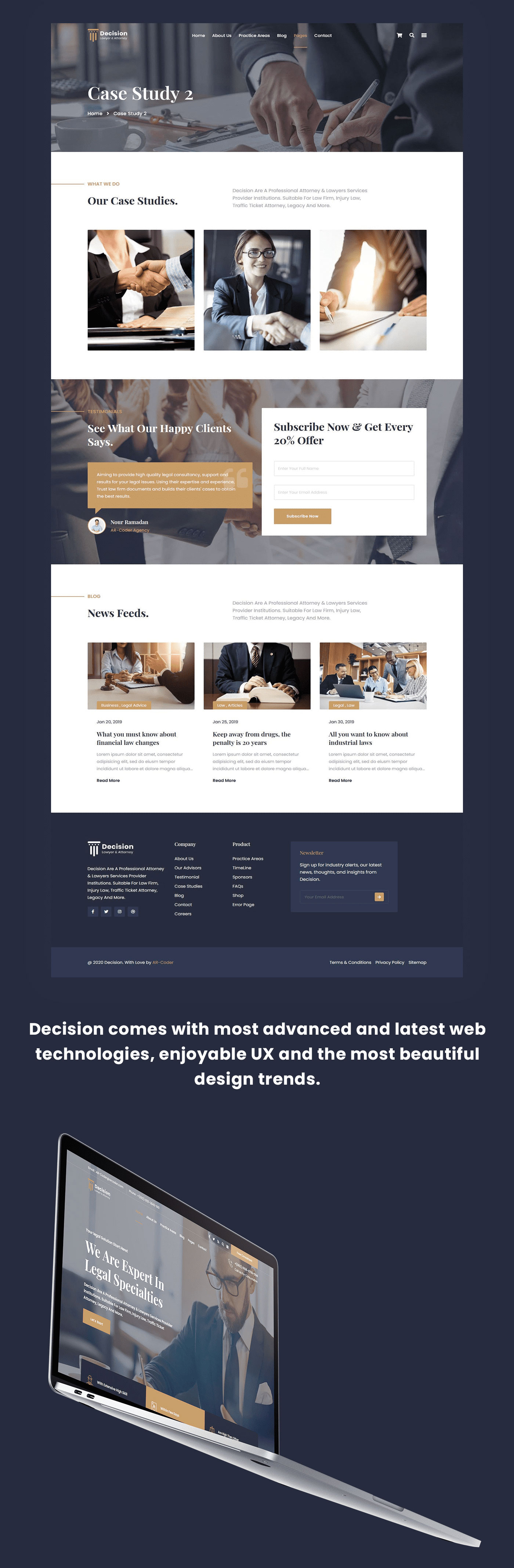 Entscheidung - Law & Lawyer WordPress Theme - 5