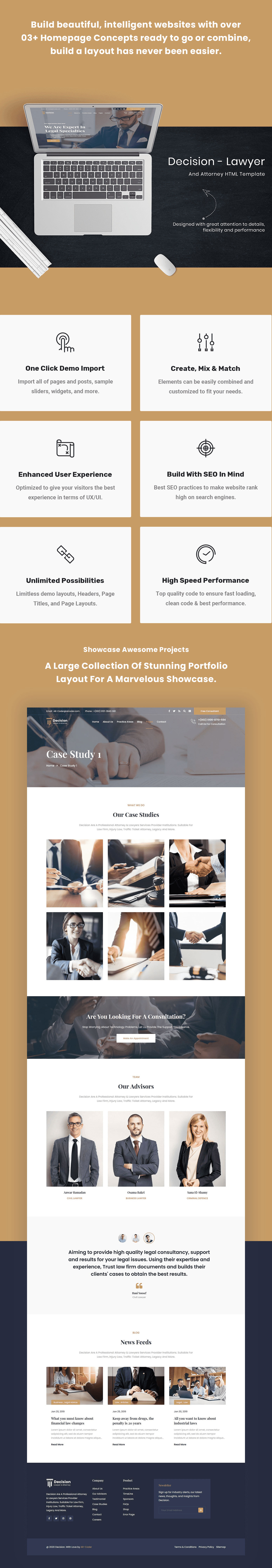 Entscheidung - Law & Lawyer WordPress Theme - 4