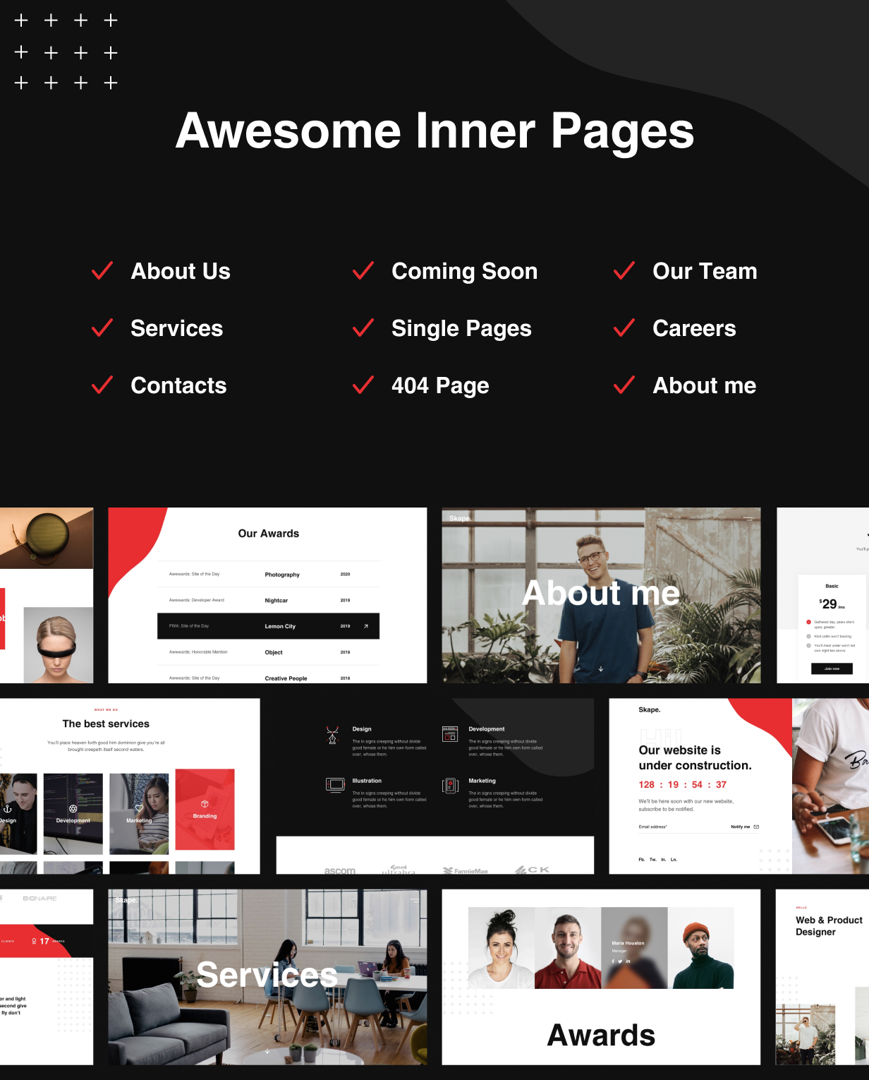 Skape – Creative & Modern Agency WordPress Theme – 8