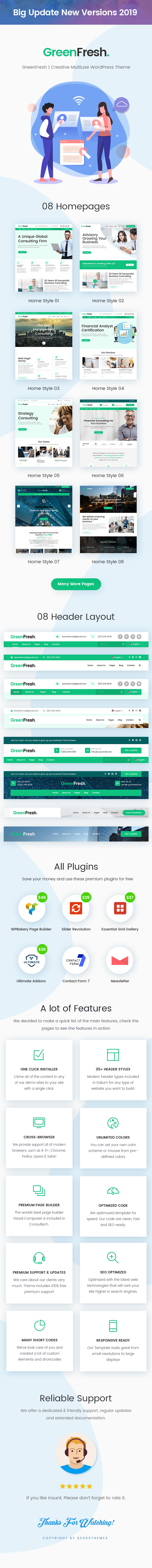 GreenFresh - Kreatives Mehrzweck-WordPress-Thema - 1