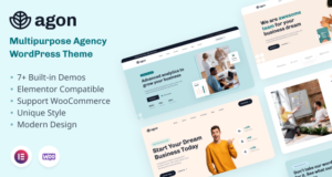 Agon – WordPress-Template für Mehrzweckagenturen
