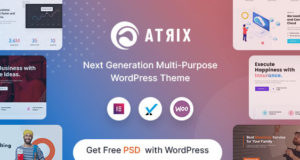 Atrix – Kreatives Mehrzweck-WordPress-Thema
