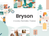 Bryson - Illustrations- und Design-Portfolio-Thema