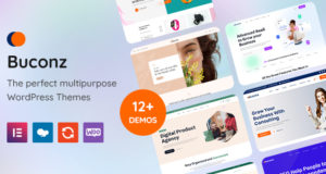 Buconz – Mehrzweck-Business-WordPress-Vorlage
