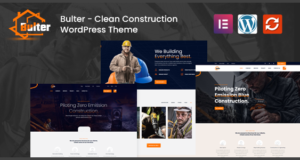 Bulter – Sauberes Bau-WordPress-Template
